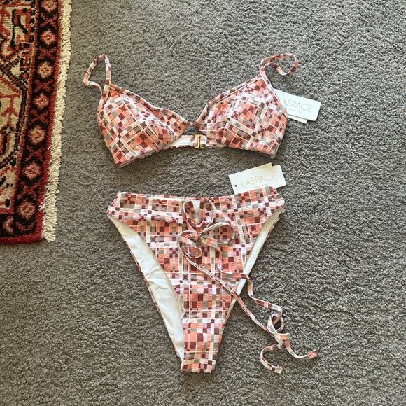 NWT: L*Space Helena + Joy Bikini - Picture 1 of 5